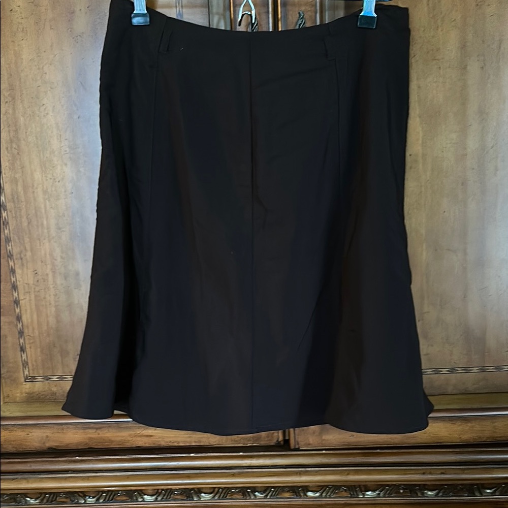 Spring Street Elegant Brown A-Line Skirt